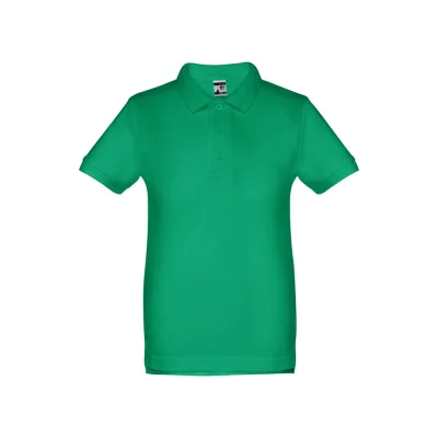 THC Adam Kids – Polo à manches courtes en coton pour enfants (unisexe)