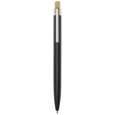 Stylo bille en aluminium recyclé Nooshin (encre noire)