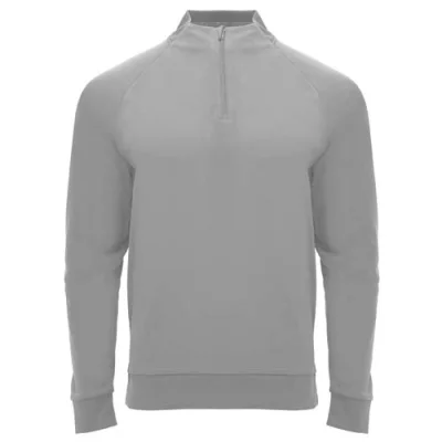 Sweatshirt de 200 g/m² Epiro à manches longues unisexe avec fermeture demi-zip