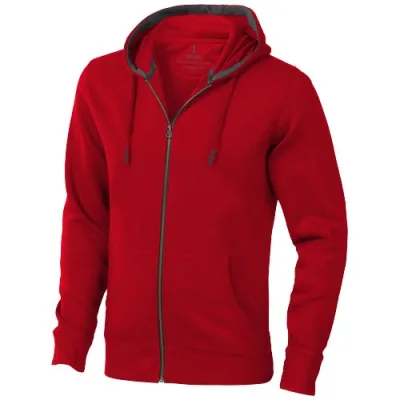 Sweat shirt à capuche full zip unisex de 300 g/m² Arora
