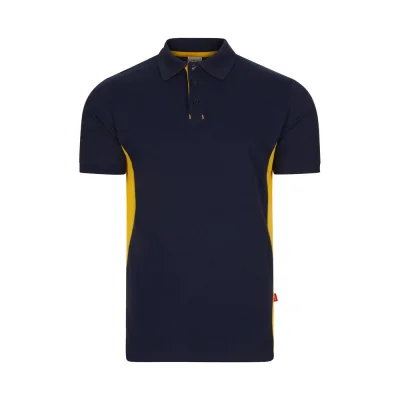 VL Supay – Polo piqué bicolore (180g/m²), manches courtes, en coton (60%) et polyester (40%)