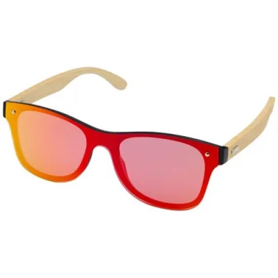 Lunettes de soleil Tan avec branches en bambou