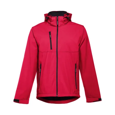 THC Zagreb – Veste softshell pour homme en polyester et élasthanne