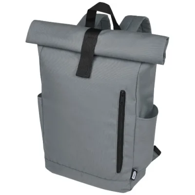 Sac à dos Byron de 18 L en RPET GRS 15,6" avec dessus enroulable