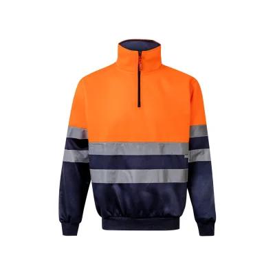 VL Thor Large – Sweatshirt bicolore (300g/m²) en polyester éponge (100%)