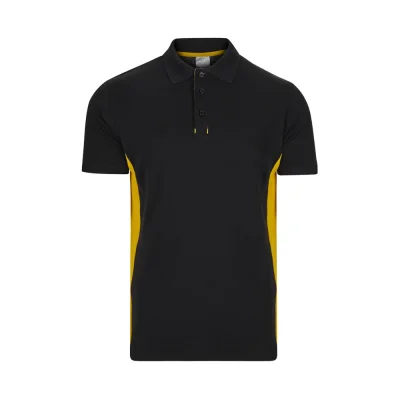 VL Supay – Polo piqué bicolore (180g/m²), manches courtes, en coton (60%) et polyester (40%)