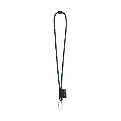 SET Lanyard NAUTIC Longe (Ø 7 mm) avec mousqueton en forme de D de 55 mm et fermoir de sécurité Ø 7 mm