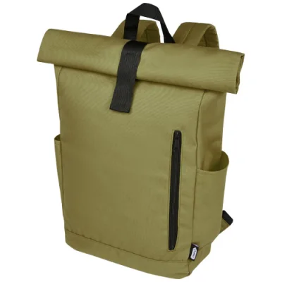 Sac à dos Byron de 18 L en RPET GRS 15,6" avec dessus enroulable