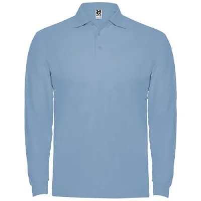 Polo de 220 g/m² Estrella à manches longues pour homme