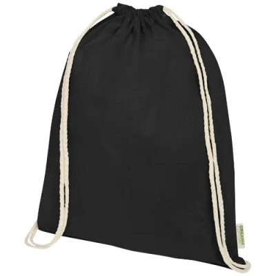 Sac refermable à cordon Odisha de 5 L bio certifié OCS 140 g/m²
