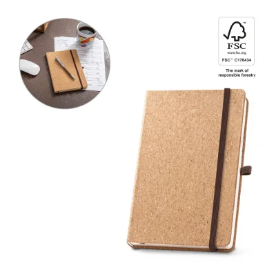 Hawkins A5 – Carnet de notes A5 en liège avec pages blanches