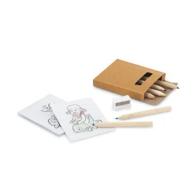 Anim – Set de coloriage dans une boîte carton