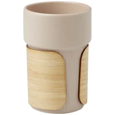 Gobelet Fika de 340 ml avec couvercle en bambou