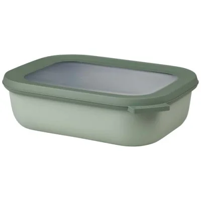 Mepal Cirqula 1 000 ml, saladier rectangulaire à plusieurs compartiments