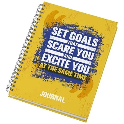 Journal à couverture rigide Desk-Mate® A5