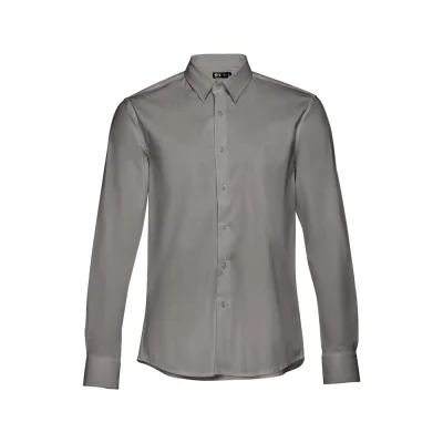 THC Paris – Chemise en popeline à manches longues pour hommes
