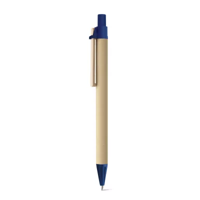 Nairobi – Stylo à bille en papier kraft et clip en bois