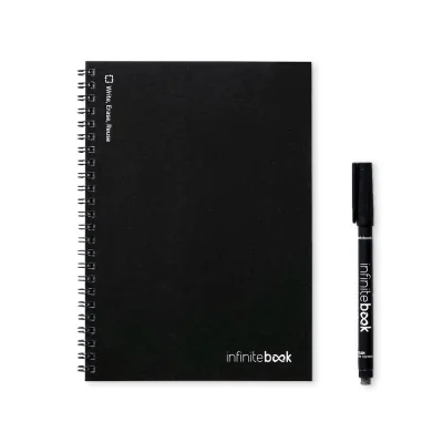 Infinitebook Lined A5 – Infinitebook avec couverture souple et 15 pages lignées