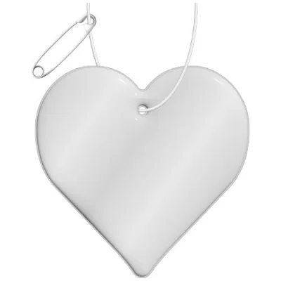 Attache réfléchissante en PVC en forme de cœur H-09 RFX™