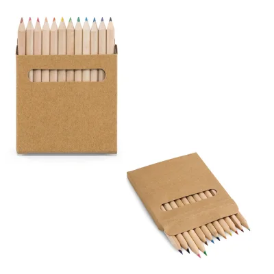 Coloured – Boîte avec 12 crayons de couleur