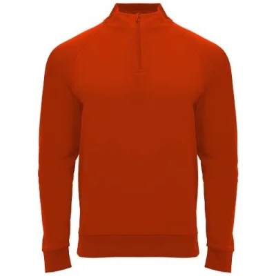 Sweatshirt de 200 g/m² Epiro à manches longues unisexe avec fermeture demi-zip