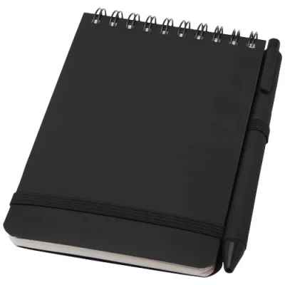 Carnet à couverture rigide d’origine océanique Thalaasa A6 avec stylo bille (encre noire)