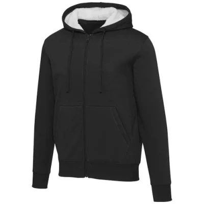 Sweat à capuche sherpa de 320 g/m² Natron intégralement zippé