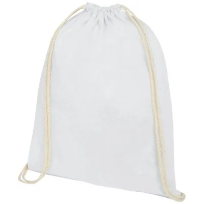 Sac à dos Oregon en coton de 140 g/m² avec cordon de serrage 5L
