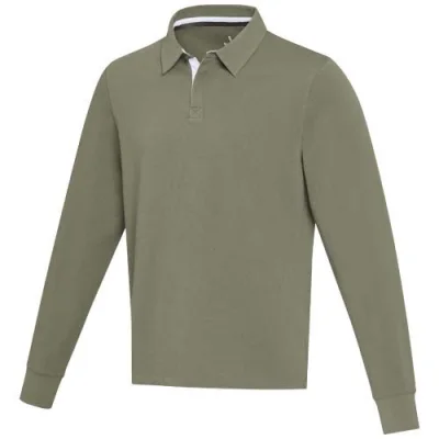 Sweatshirt de rugbyen coton organique Clyde unisexe