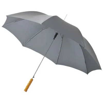 Parapluie 23" à ouverture automatique avec poignée en bois Lisa