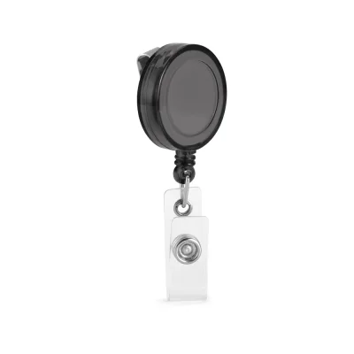 Yeats – Porte-badge extensible avec clip métallique