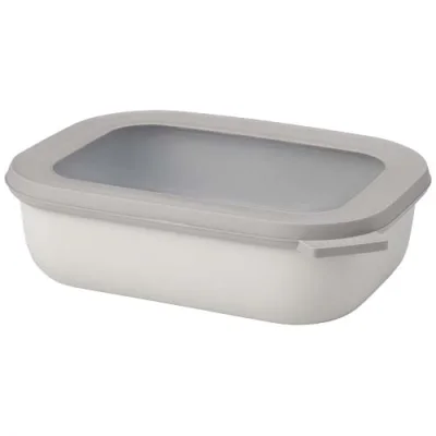 Mepal Cirqula 1 000 ml, saladier rectangulaire à plusieurs compartiments