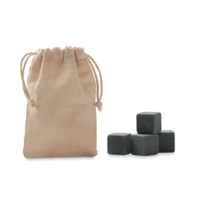 Rocks – Cube en pierre dans pochette