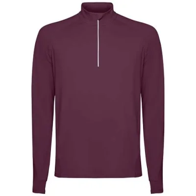Sweatshirt de 200 g/m² Estambul à manches longues et col demi-zip pour homme