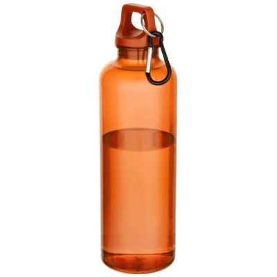 Bouteille d’eau Oregon de 750 ml en plastique recyclé certifié RCS avec mousqueton