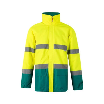 VL Themis Large – Parka bicolore (190g/m²), en polyester (100%), avec finition PU