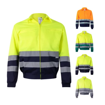 VL Neptune Large – Veste en sergé bicolore (210g/m²) en polyester (80%) et coton (20%)