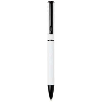 Stylo à bille à ressort en aluminium recyclé Verton avec capuchon (encre bleue)