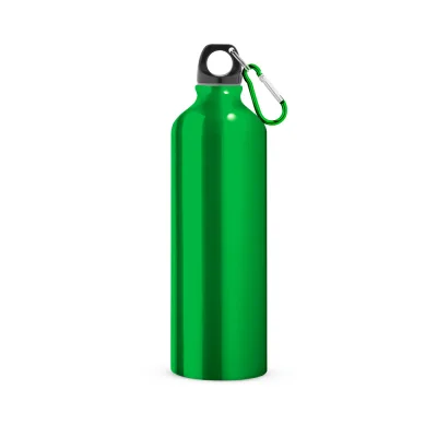 Landscape L – Bouteille de sport 800mL en aluminium avec mousqueton