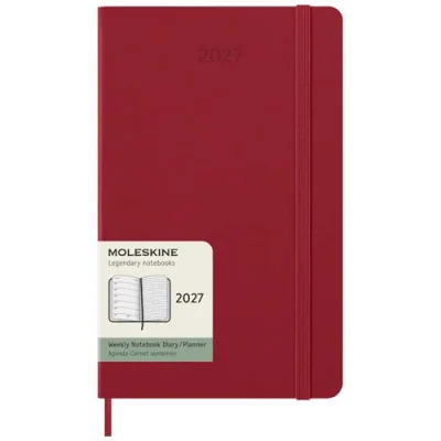 Agenda L hebdomadaire 12 mois Moleskine à couverture rigide