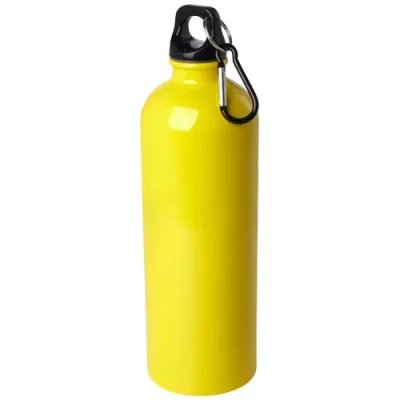 Bouteille d'eau Oregon de 750 ml simple paroi en acier recyclé certifié RCS avec mousqueton