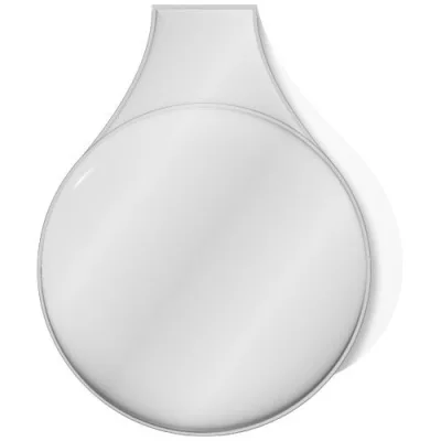 Petit aimant rond RFX™ réfléchissant en PVC M-10 RFX™