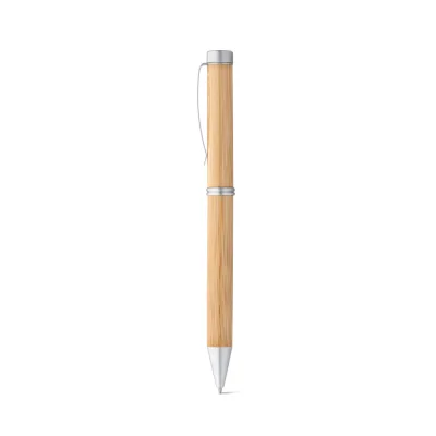 Lake – Stylo en bambou avec mécanisme twist et clip en métal