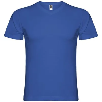 T-shirt de 155 g/m² Samoyedo à col en V et manches courtes pour homme