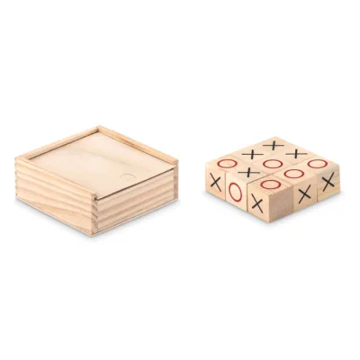 Tic Tac Toe – Jeu de morpion en bois