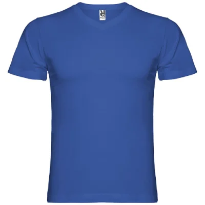 T-shirt de 155 g/m² Samoyedo à col en V et manches courtes pour homme