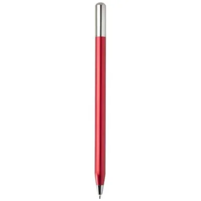 Stylo à bille à mécanisme rotatif SMART en aluminium recyclé (encre noire)