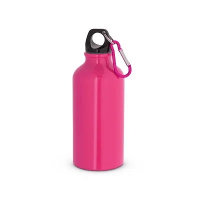 Landscape S – Bouteille de sport 400mL en aluminium avec mousqueton