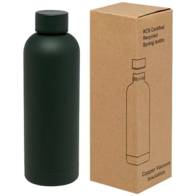 Bouteille isotherme avec isolation par le vide Spring 500 ml en cuivre inoxydable recyclé certifié RCS