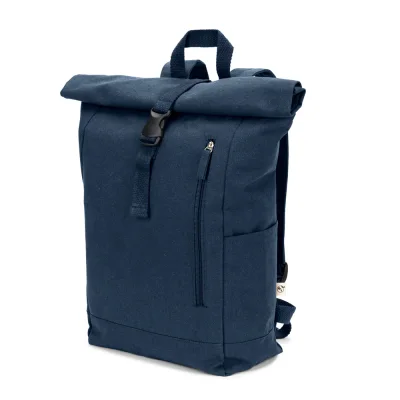 Saint – Sac à dos à enroulement en coton recyclé et polyester recyclé (380 g/m²)